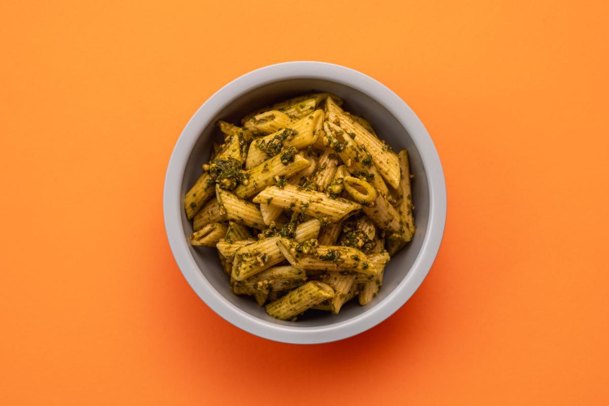 Nut Free Pesto Pasta